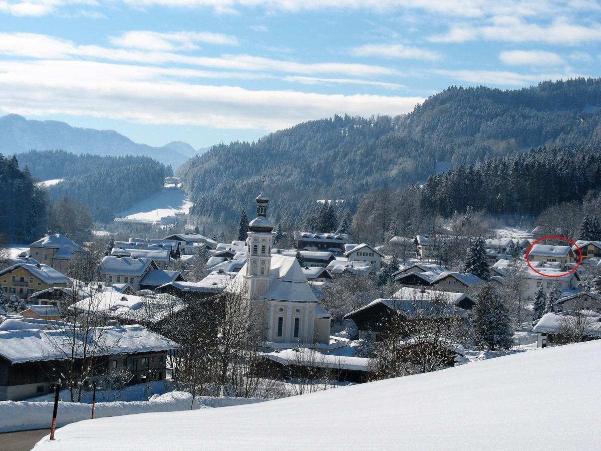 Ferienwohnung Kaiserblick Sachrang Buitenkant foto